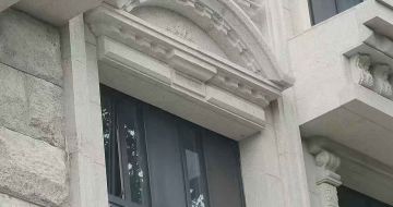 衢州芝麻白异形 石材异形定制