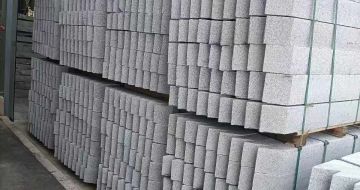 衢州芝麻白树围石 树池