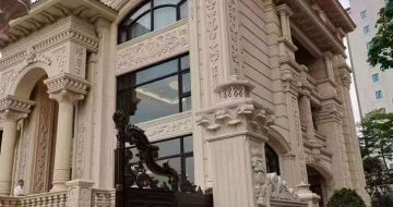 衢州黄金麻别墅外墙异形定制