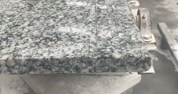 衢州芝麻白楼梯踏步 芙蓉白