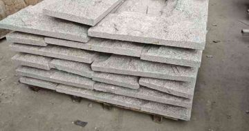 衢州芝麻白蘑菇石，自然面