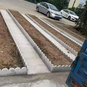 衢州芝麻白花边石