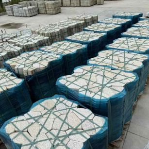 衢州黄金麻冰裂纹 碎拼