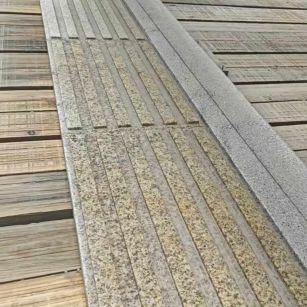 衢州黄金麻盲道石 盲条