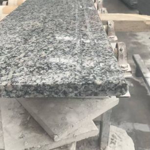 衢州芝麻白楼梯踏步 芙蓉白