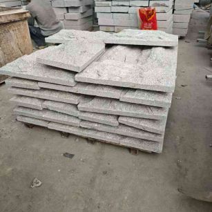 衢州芝麻白蘑菇石，自然面