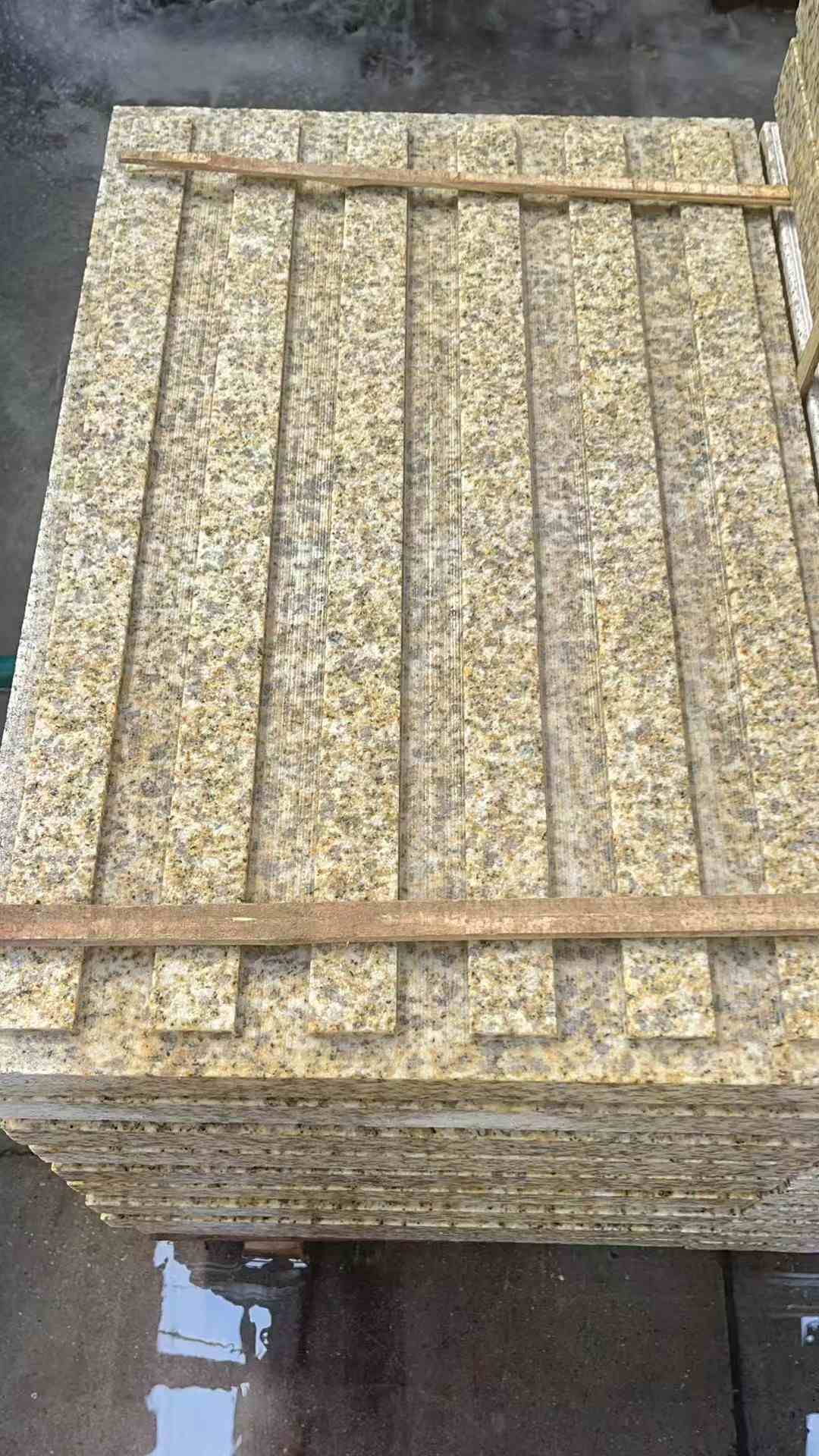 衢州黄金麻盲道 石材盲道