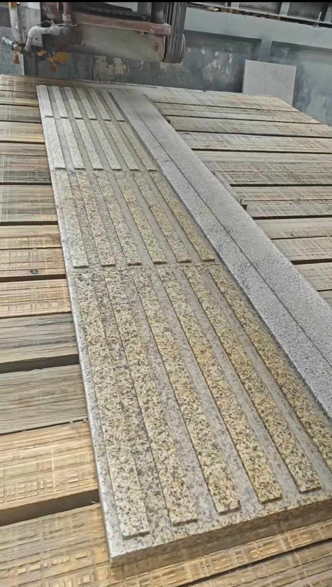 衢州黄金麻盲道石 盲条