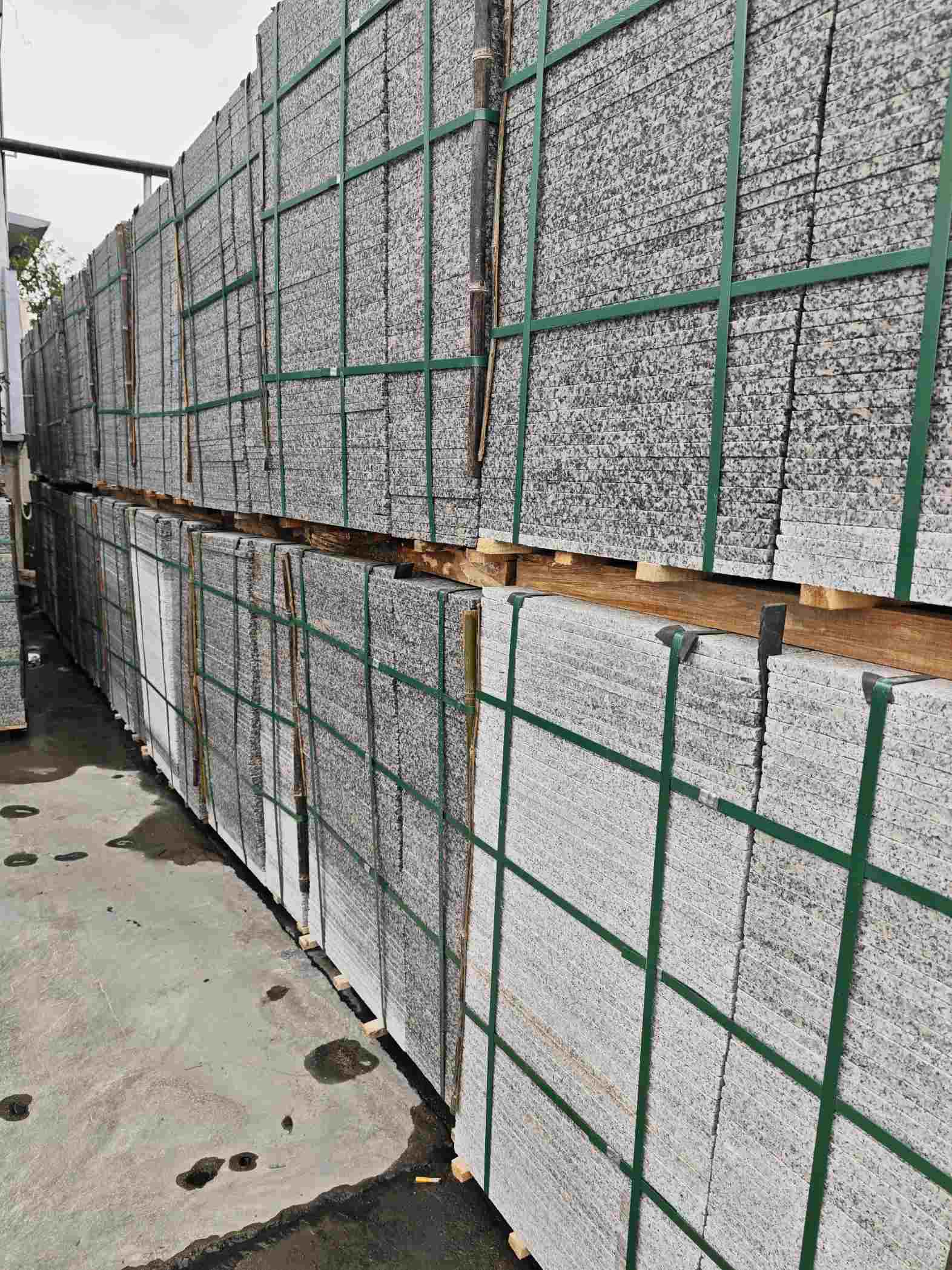 衢州芙蓉白地铺石，石材地铺石